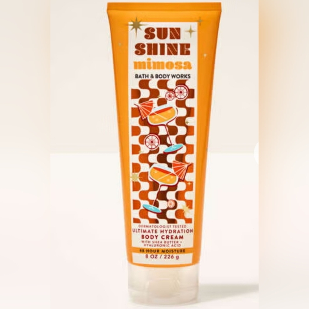 BBW Sunshine Mimosa Ultimate Hydration Body Cream 8oz